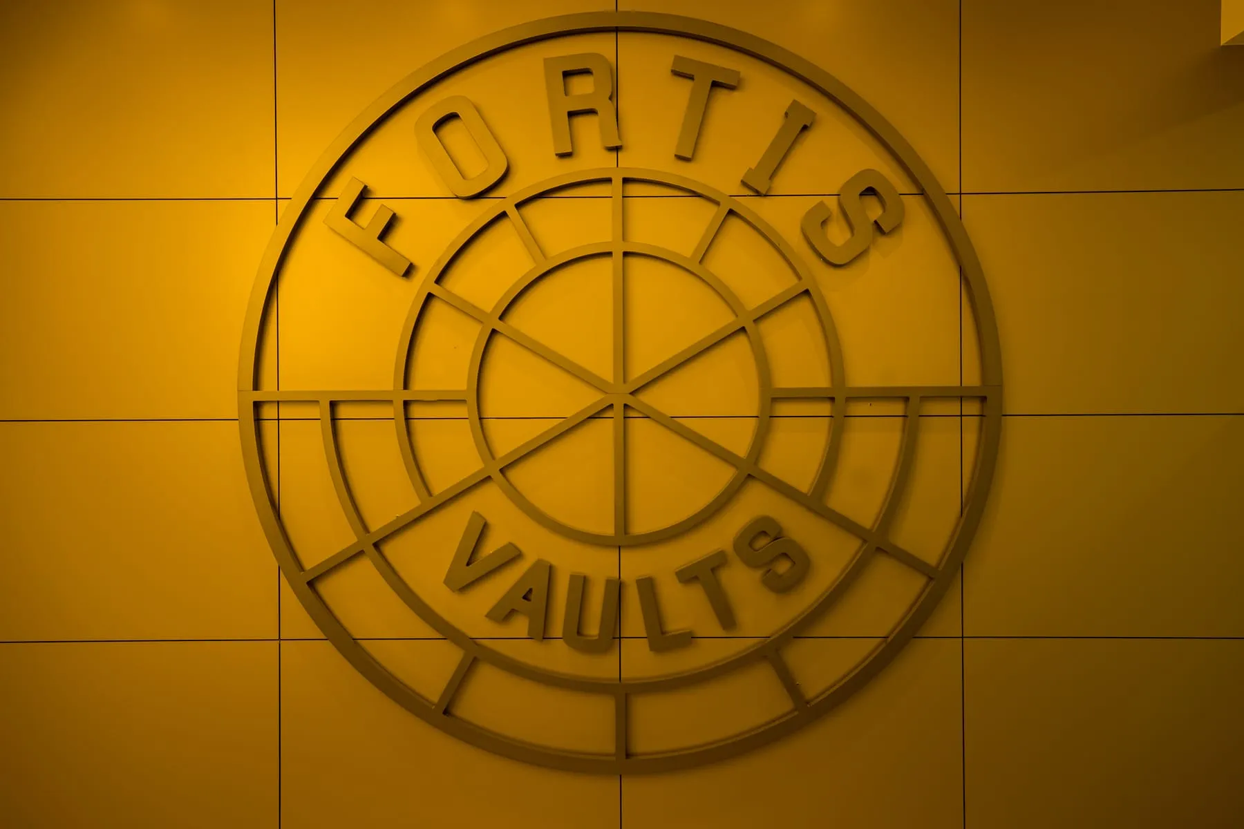 Fortis Vaults seal at the Melbourne facility